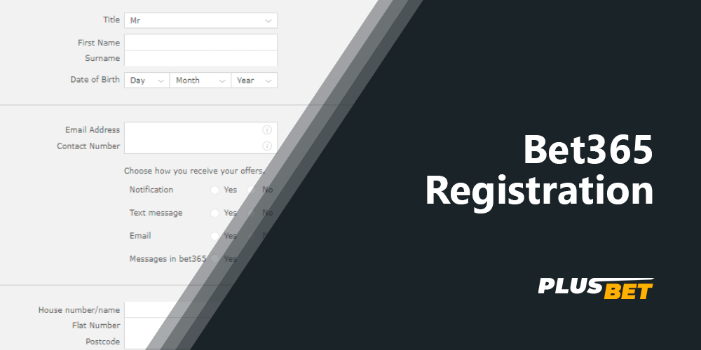 Step-by-step instruction for Bet365 Registration process