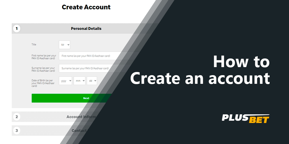 Detailed instructions on how to register on the Betway website