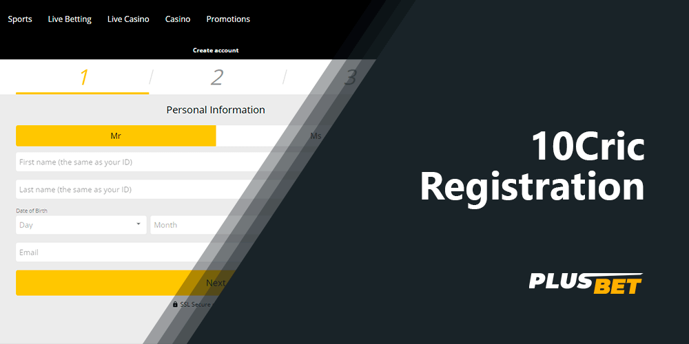 10cric Registration