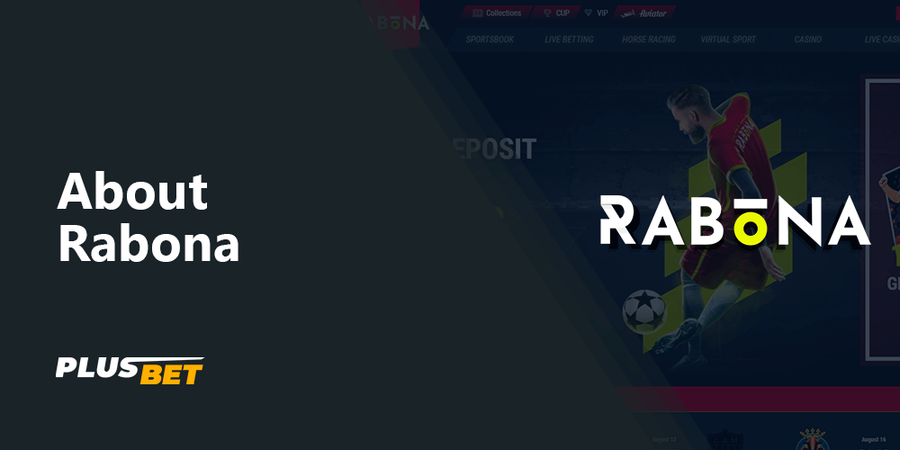 Rabona's website is easy to use for online betting or gaming