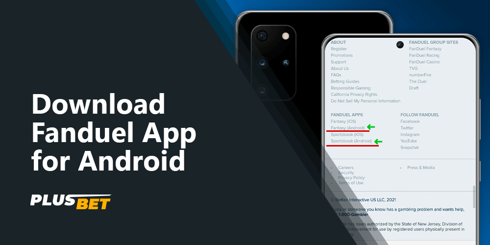 Learn how to download Fanduel sportsbook and fantasy app for Android