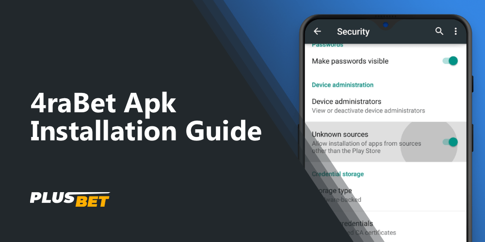Learn how to install the 4rabet app on Android