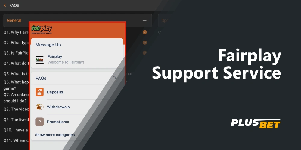 online chat, e-mail - these and other ways of communication are available to fairplay customers to get help