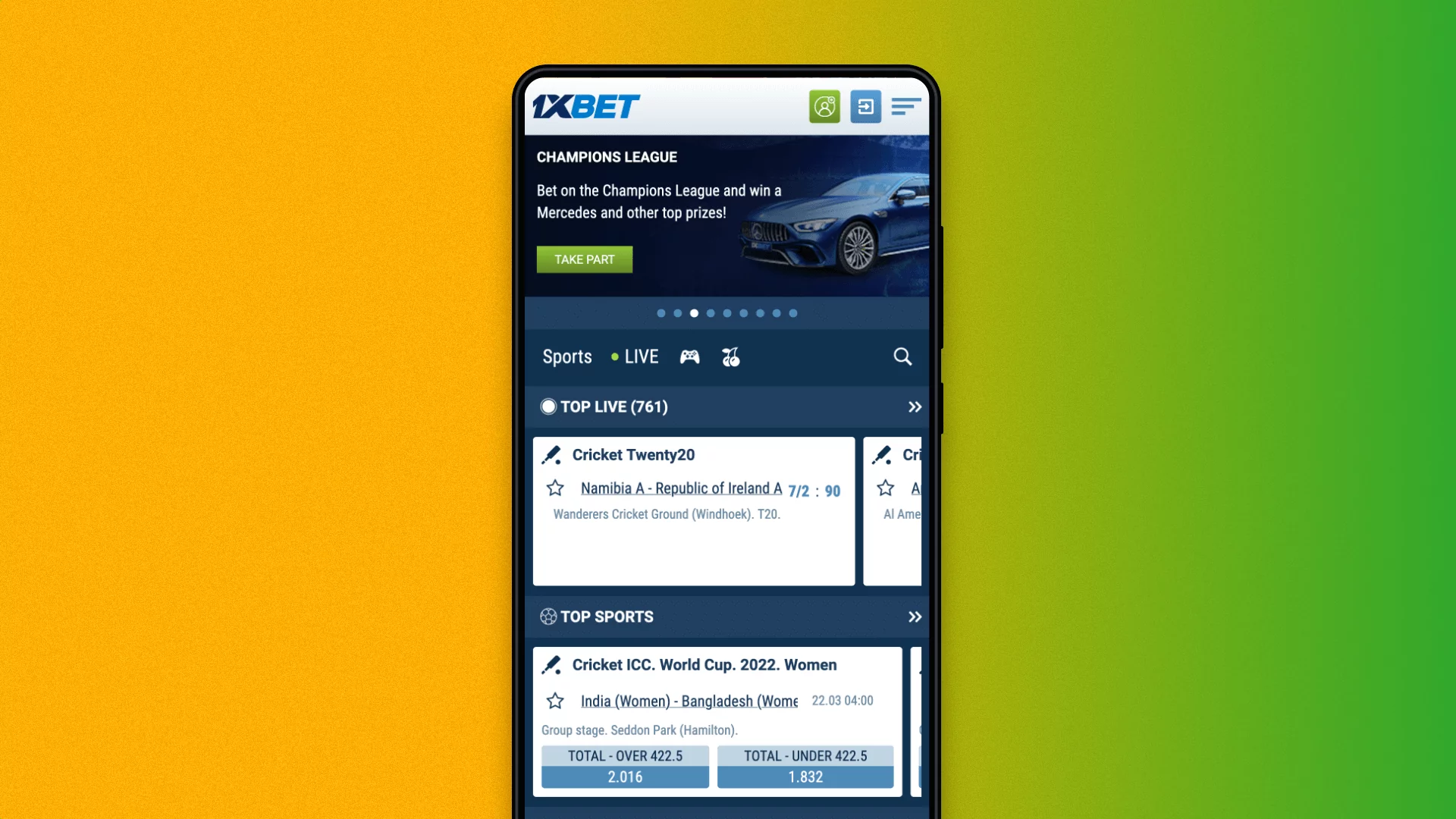 1xbet mobile website