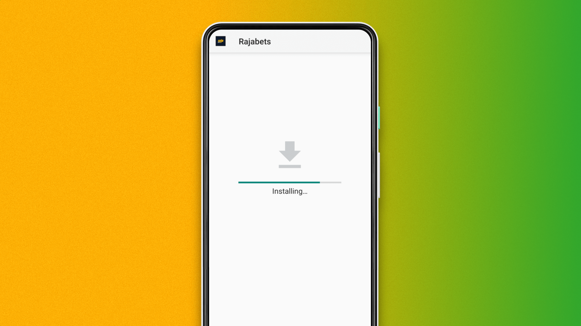 the process of installing the rajabets mobile app on an android smartphone