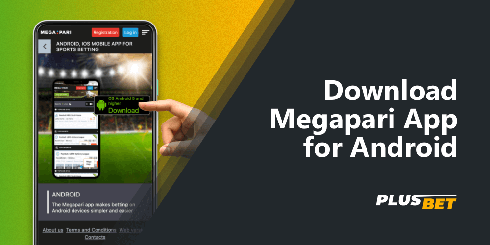 detailed instructions on how to download the megapari app on android smartphone or tablet