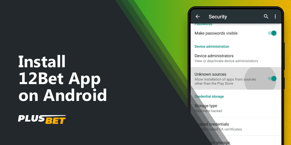 How to install 12Bet APK on android smartphone or tablet