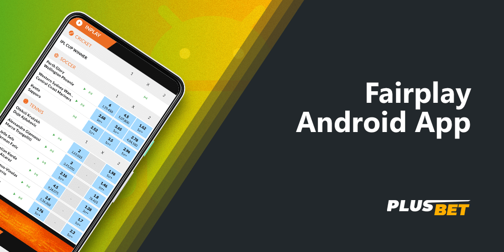 Fairplay mobile app for android devices