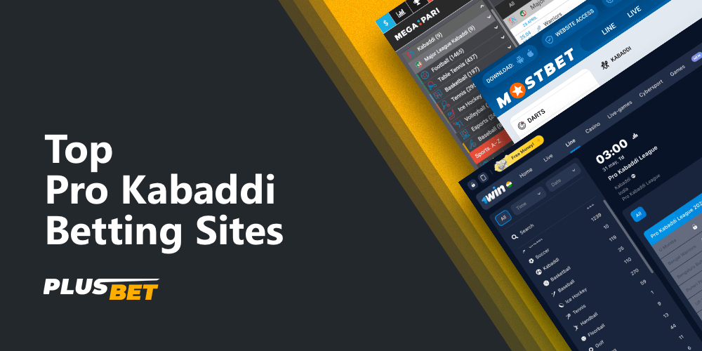 The best sites of betting companies where you can bet on pro kabaddi