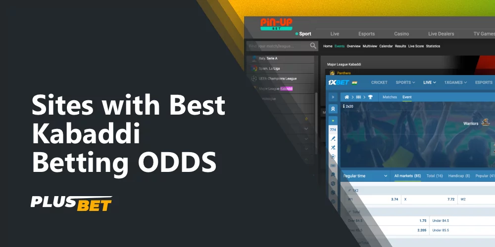 List of betting companies with the best odds for kabaddi betting