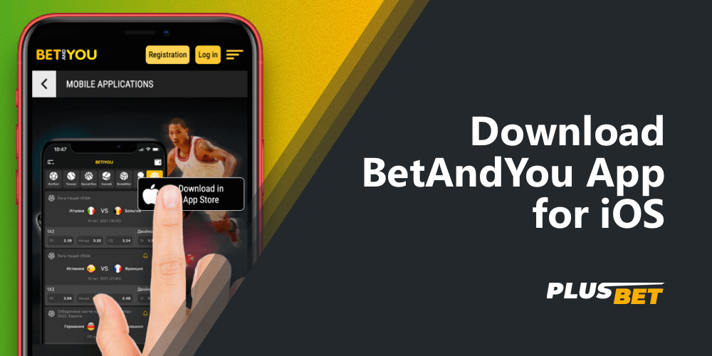 The test version for iOS has its own features on how to install BetAndYou