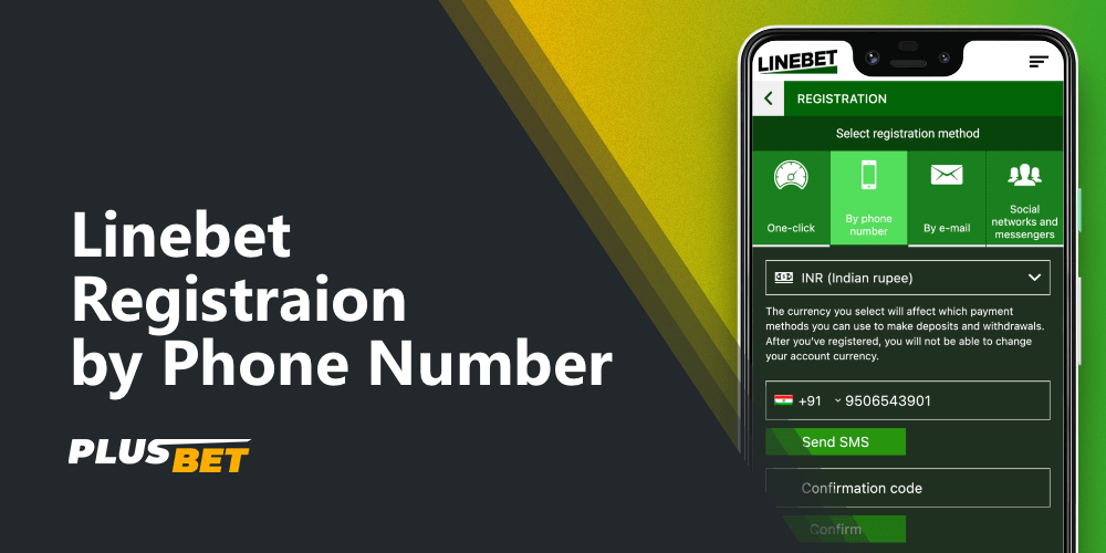 The most accessible way to register with Linebet is via your phone number