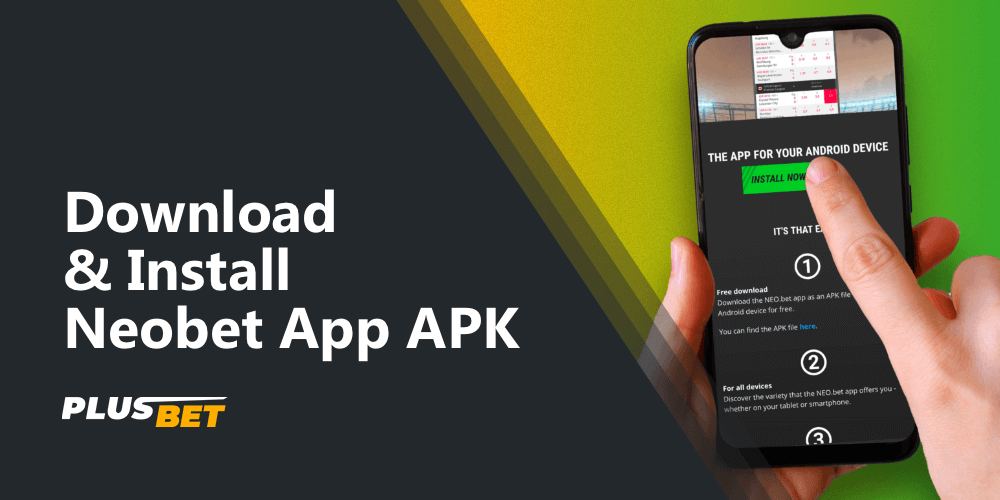 A step-by-step guide on how to download the Neobet app on Android