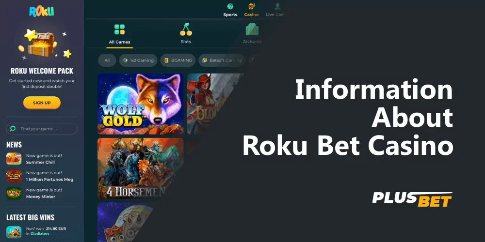 Rokubet India home page