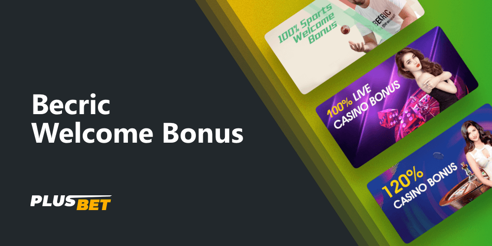 A list of Becric welcome bonuses for new users from India