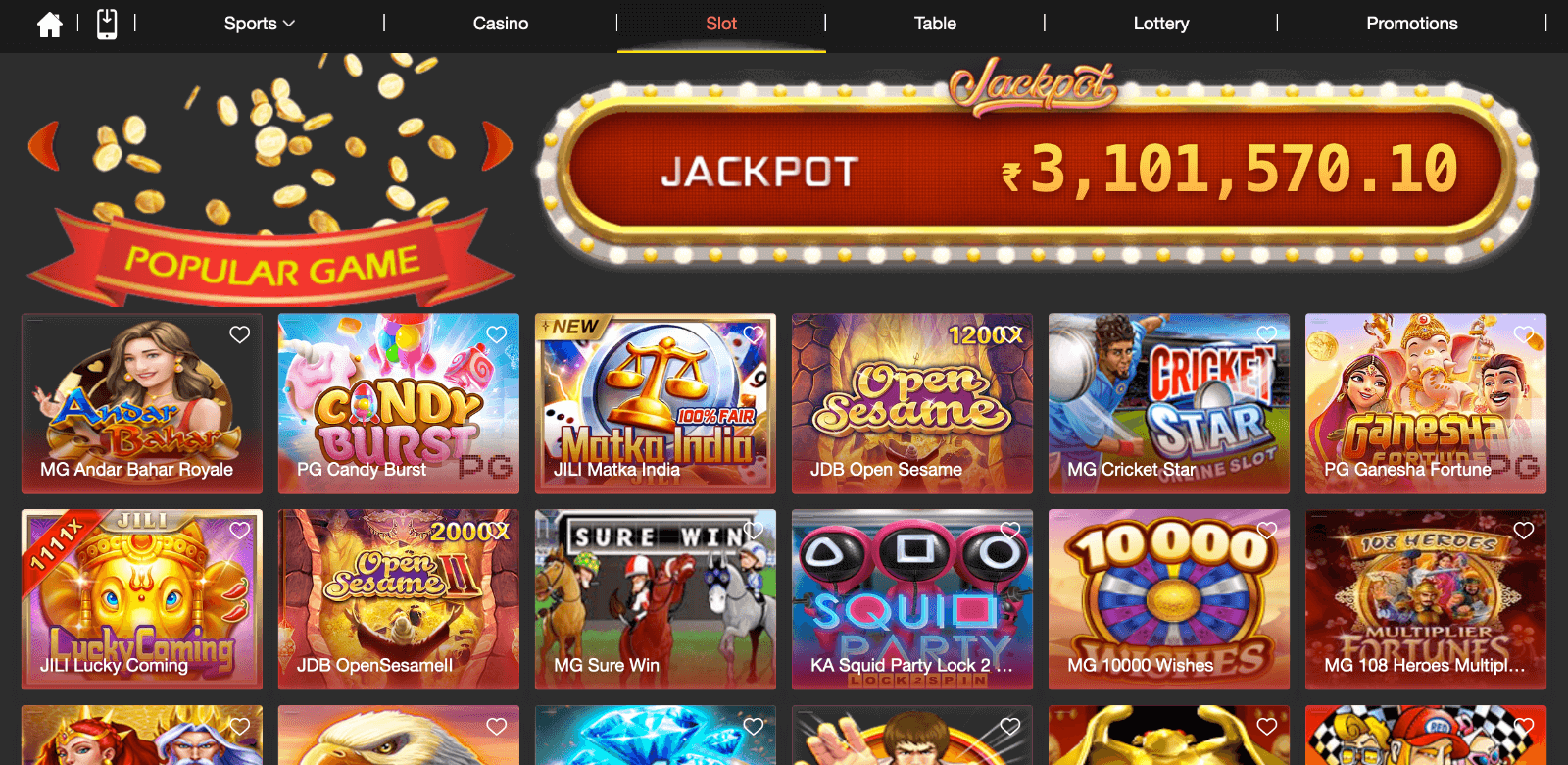 Marvelbet customers can play different types of slots