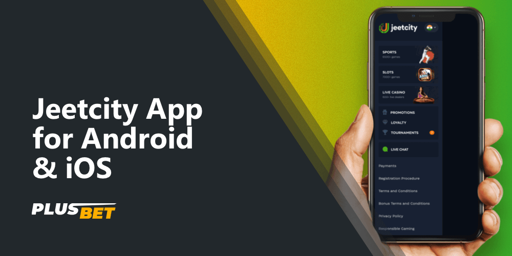 Jeetcity App for Android & iOS not available, but you can use adaptive mobile version of site