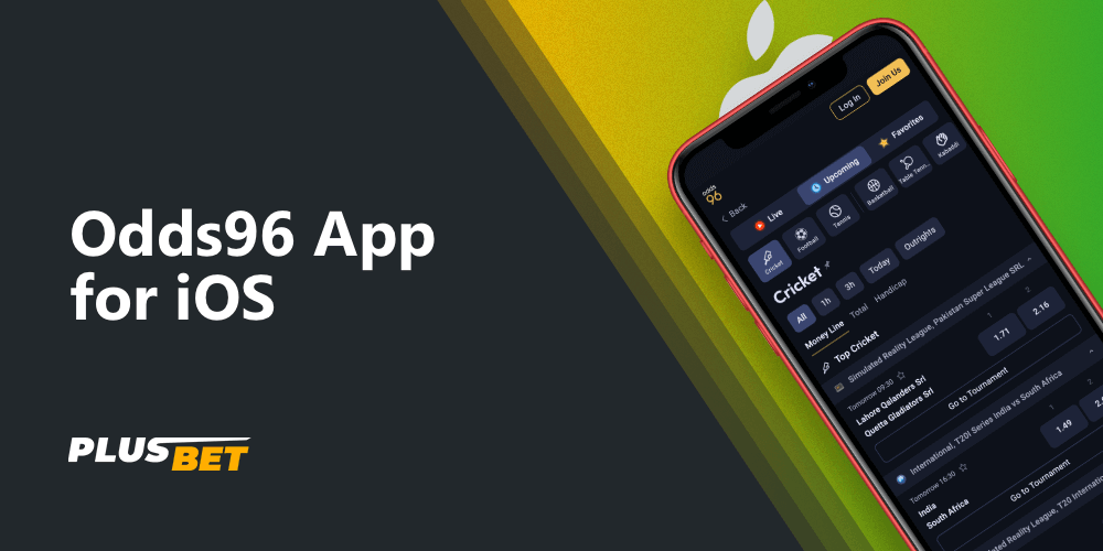 Free Odds96 mobile app for iPhone and iPad