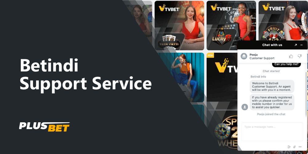 The fastest way to get help from Betindi support in India is to use the online chat