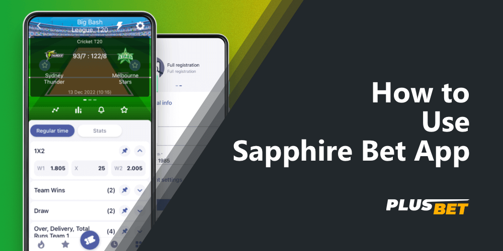 You need to follow the instructions to bet at SapphireBet