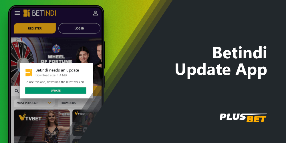 The Betindi app will be updated as soon as a new version is released, which you can install immediately