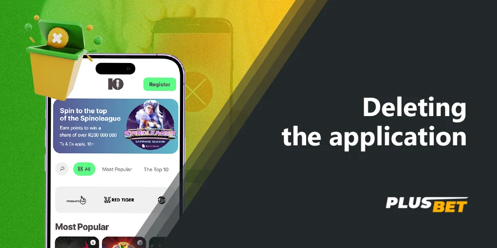 You have the option to uninstall the 10bet app if you have stopped using it