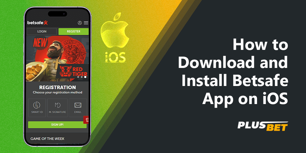 Installation of the Betsafe mobile app is also available for iOS owners