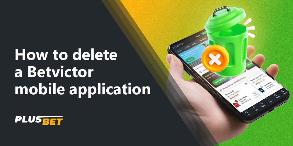 If you want, you can easily uninstall the Betvictor app from your device