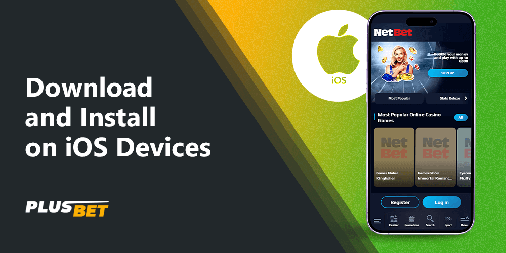 The process of downloading the NetBet app for iOS is slightly different from installing it on Android