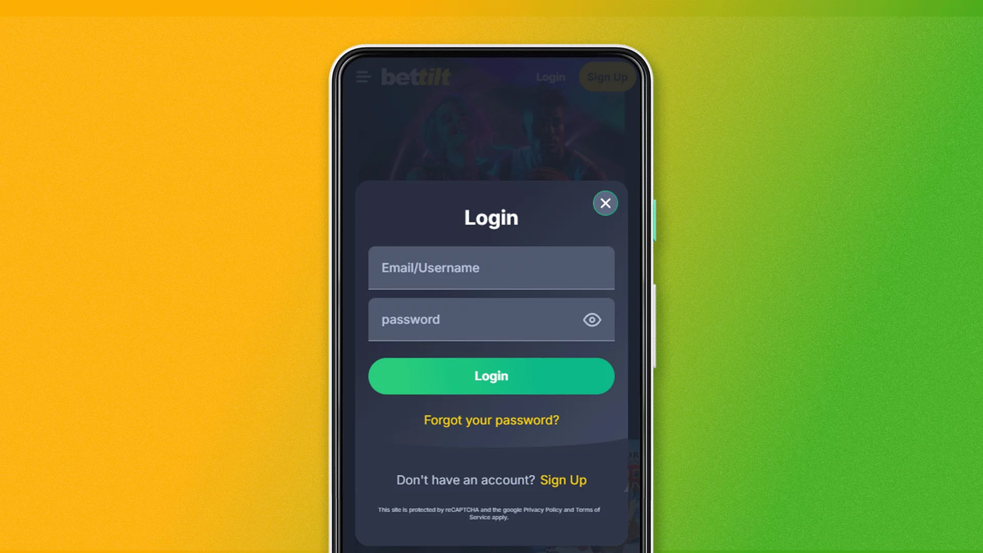 Launch the Bettilt app and log into your account before playing Aviator
