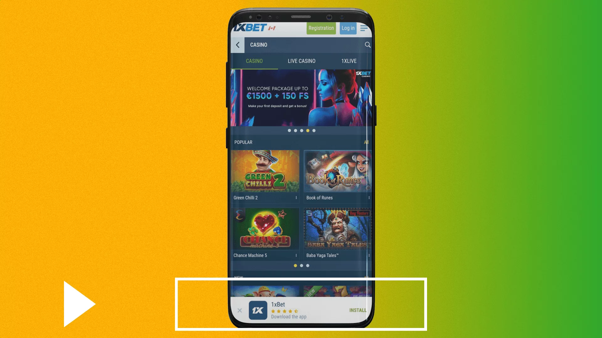 To download the 1xBet Aviator app, players from India need to open the app download section of the menu