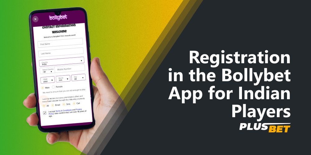 After creating an account on the Bollybet app, players from India will have access to all the features and functions of the casino