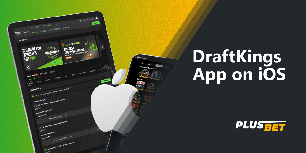 After installing the DraftKings iOS app, players from India will have access to all the features and functions of the bookmaker