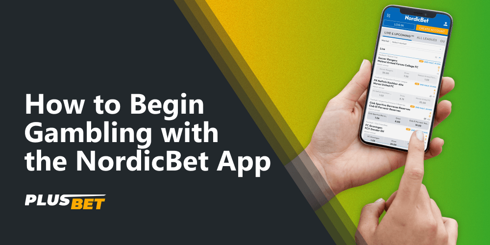 To start gambling at NordicBet app Indian bettors have to create an account, make a deposit and select a game