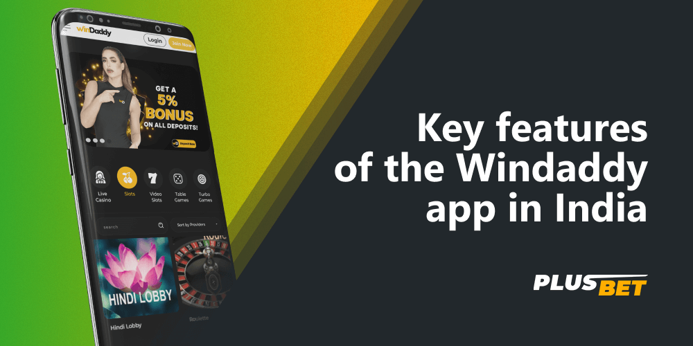 The Windaddy app provides Indian players with an immersive betting experience anywhere they have an internet connection