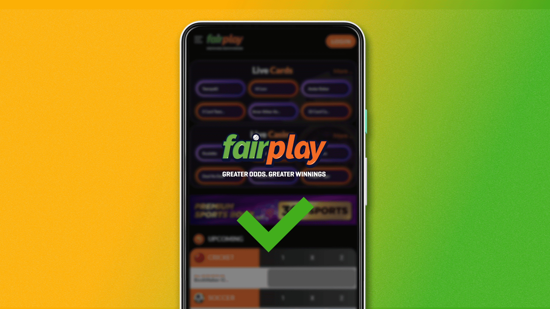 After installing the Fairplay app you can play Aviator