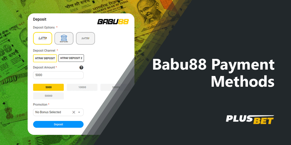 Easily deposit and withdraw funds to your babu88 account