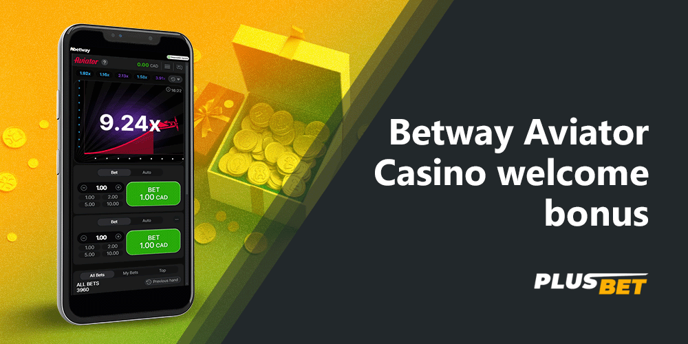 You can activate a special bonus at Betway Aviator