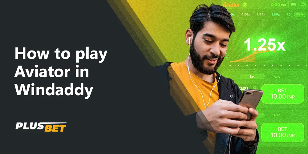 There are easy step-by-step instructions on how to run the Windaddy Aviator game