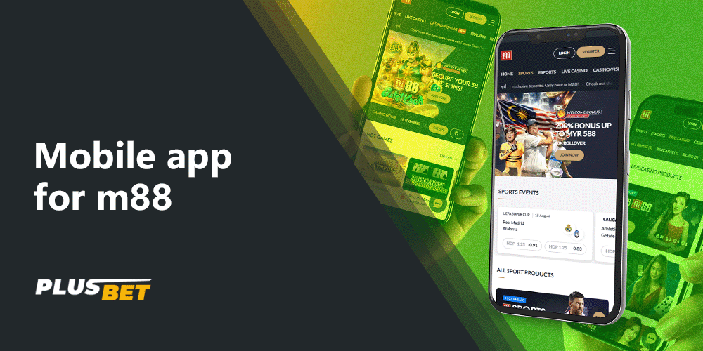 The m88 mobile app is available to Indian players