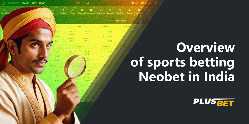 Neobet is a modern site in a nice color with access for Indian players