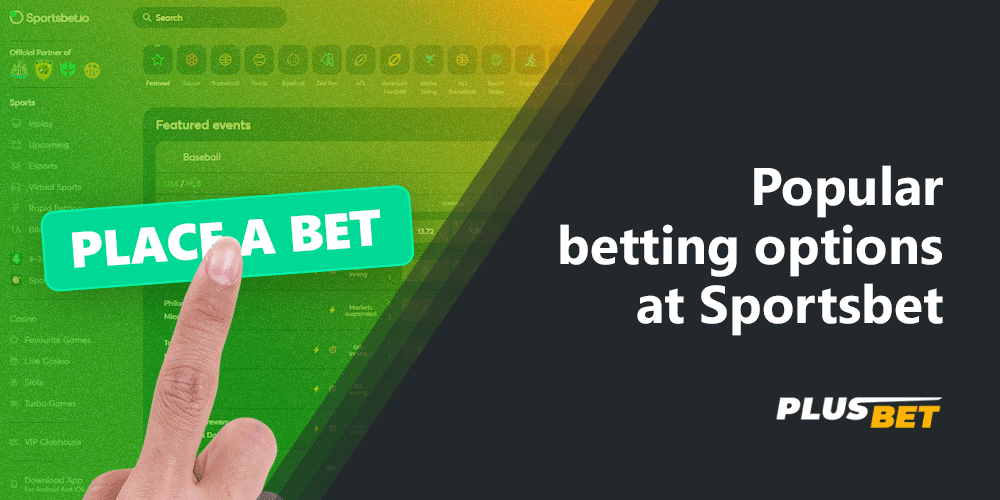 Making a sports bet at Sportsbet is quite simple and easy