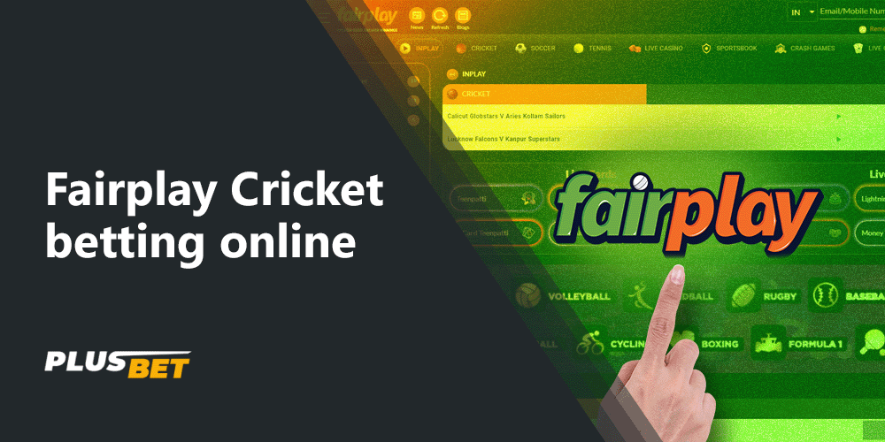 Fairplay cricket betting site is reliable and advanced