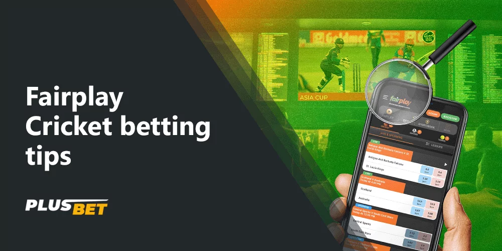Remember some basic tips to make a winning cricket bet at Fairplay
