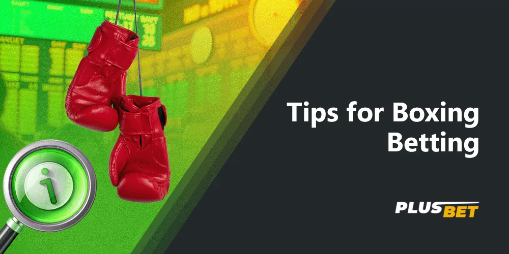 There are some tips for successful betting on boxing