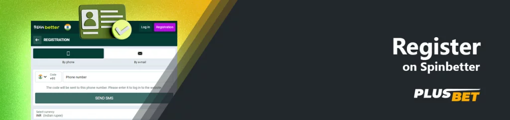Spinbetter registration is available for players in India