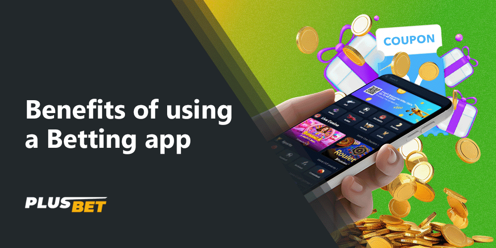 There are advantages to using mobile betting apps