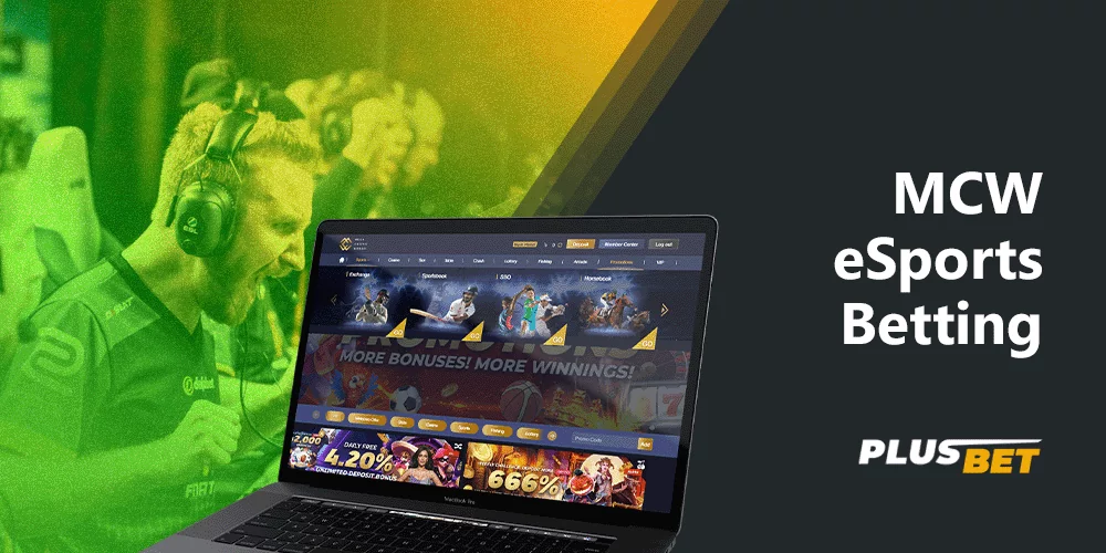 MCW provides Indian players with daily betting options on popular esports
