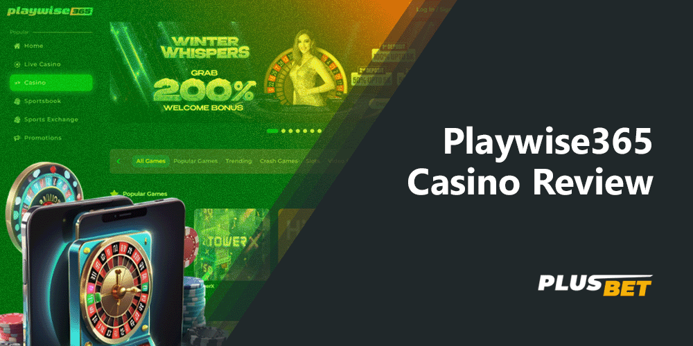 Playwise365 has an online casino with a variety of games