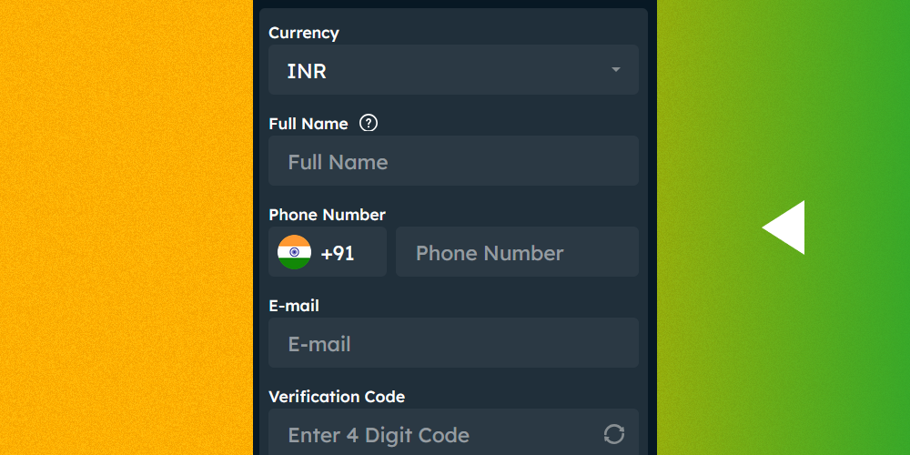 Six6s registration process step 4